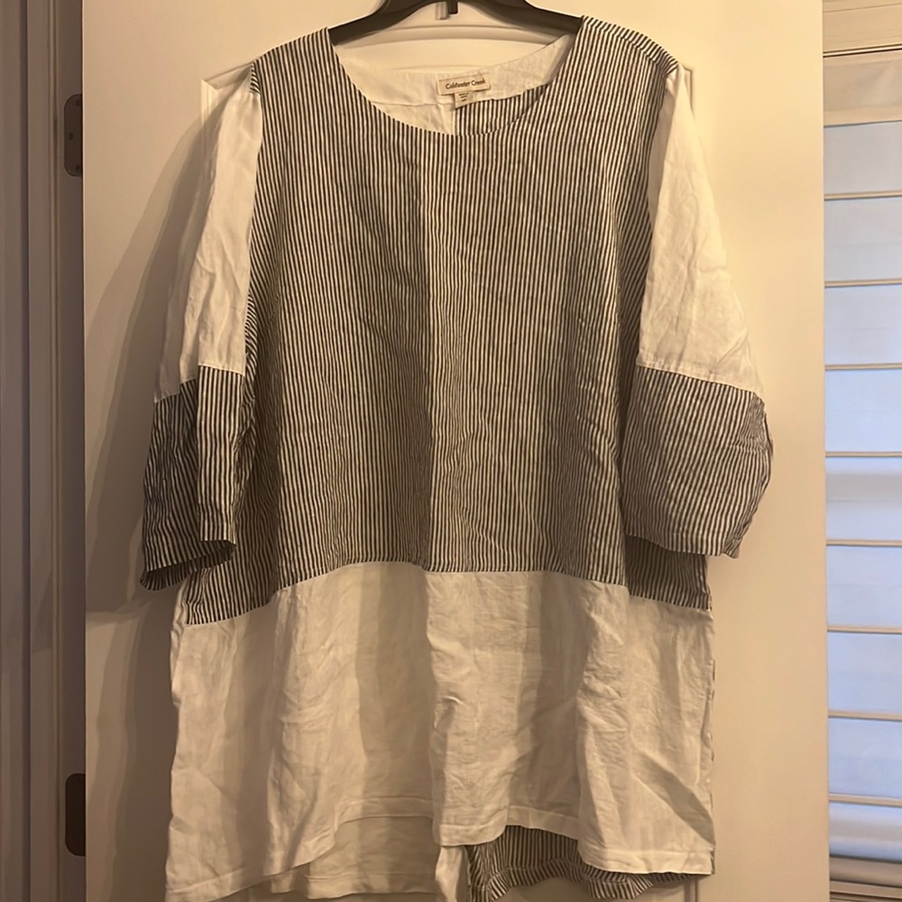 Cold water creek blouse size 3X